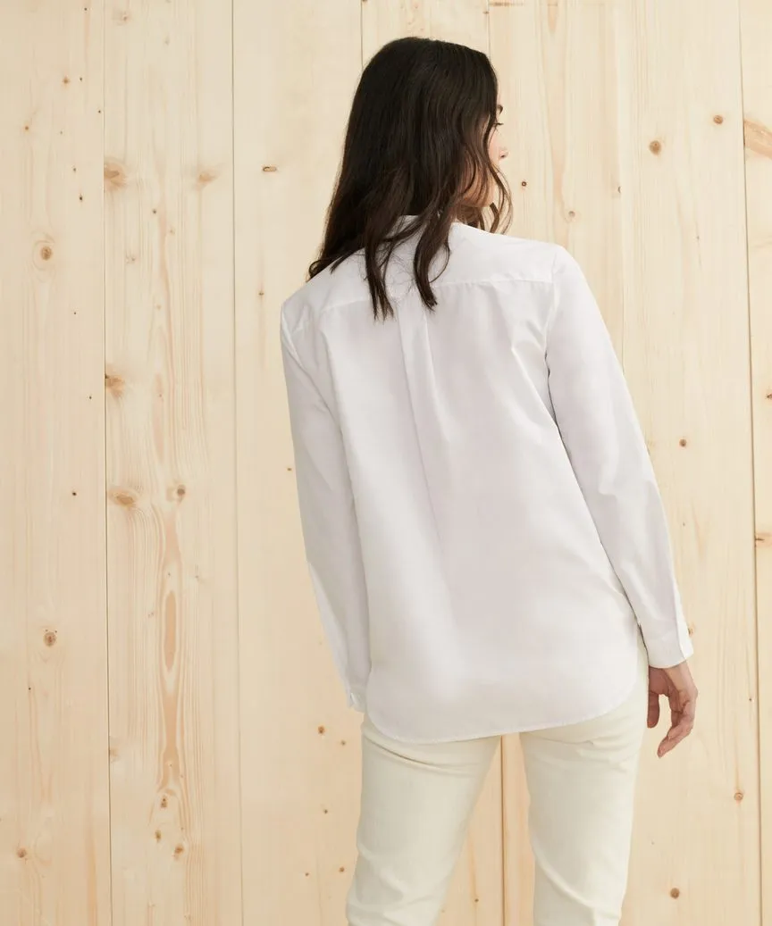 Collarless Shirt