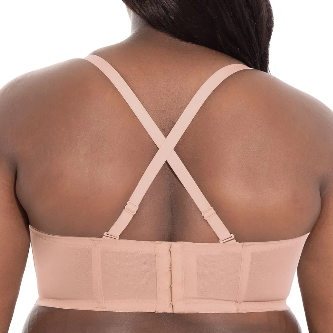 Goddess Verity Strapless Supportive Bra for Plus-Size Women